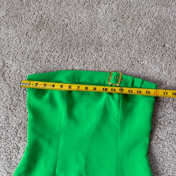 Amanda Uprichard x REVOLVE Edison Mini Dress in Grass S - Picture 5 of 12